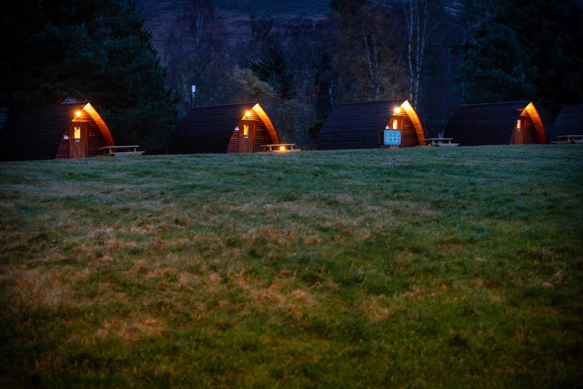 Badaguish Forest Lodges And Camping Pods Aviemore Dış mekan fotoğraf