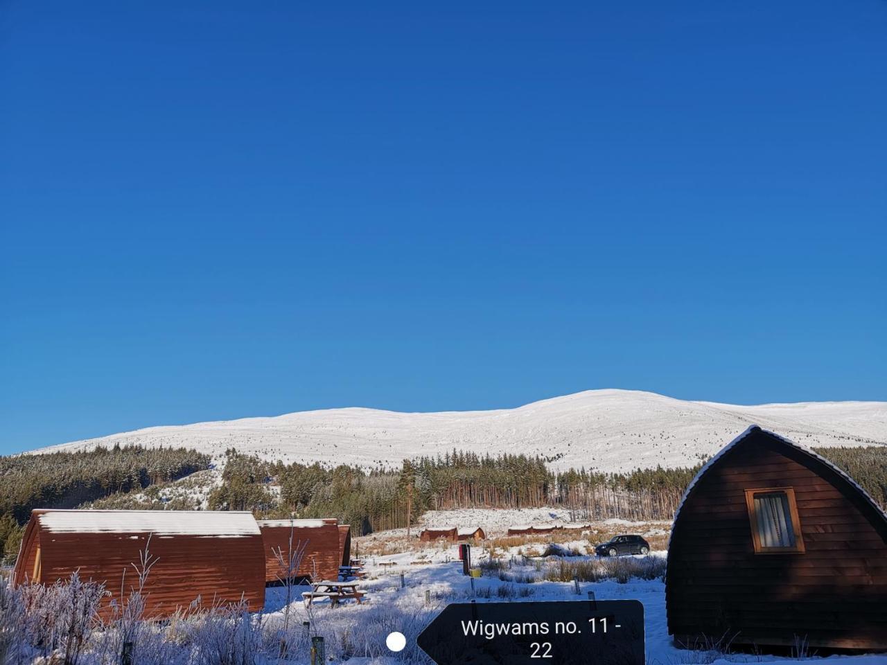 Badaguish Forest Lodges And Camping Pods Aviemore Dış mekan fotoğraf